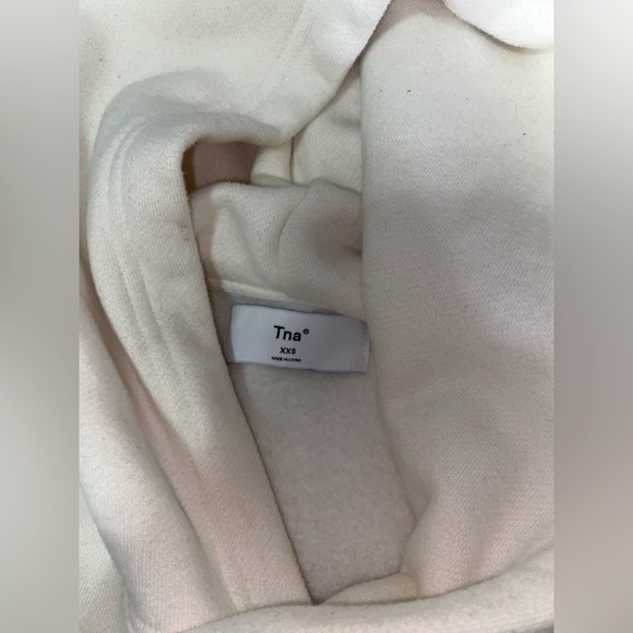 Cream TNA Logo Pullover Hoodie - Picture 5 of 7